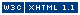 Valid XHTML 1.0